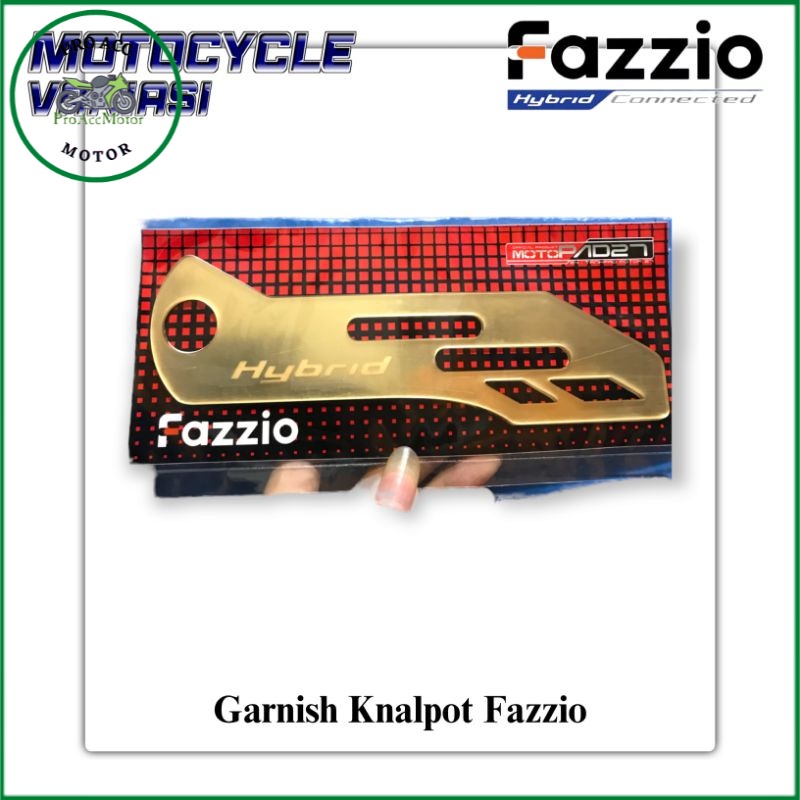 Garnish Knalpot Fazzio Muffler Garnish Cover Knalpot Fazzio