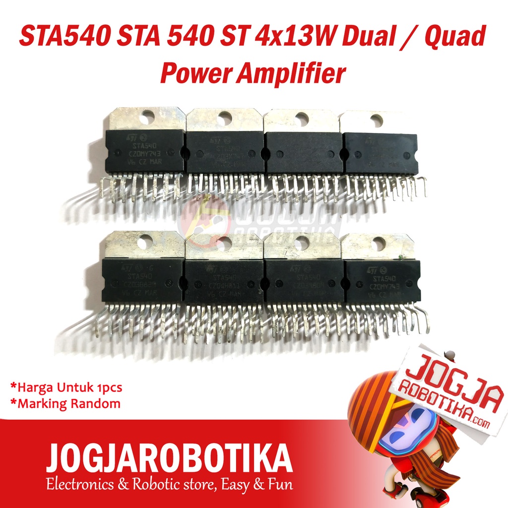 STA540 STA 540 ST 4x13W Dual / Quad Power Amplifier