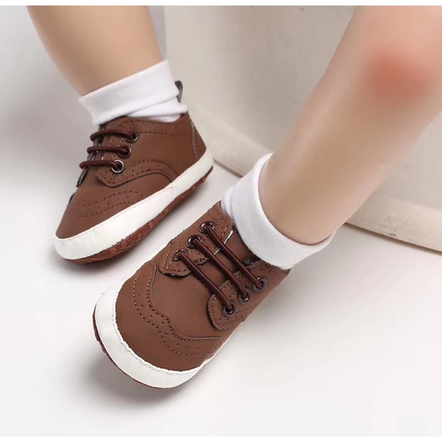 HappyOliver C520 ALINSKIE LEATHER Sepatu Anak Laki Sepatuanak Sepatu Bayi Prewalker Shoes