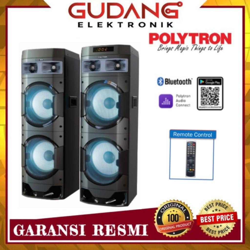 SPEAKER AKTIF POLYTRON PAS 10DF22 BLUETOOTH POLYTRON PAS-10DF22