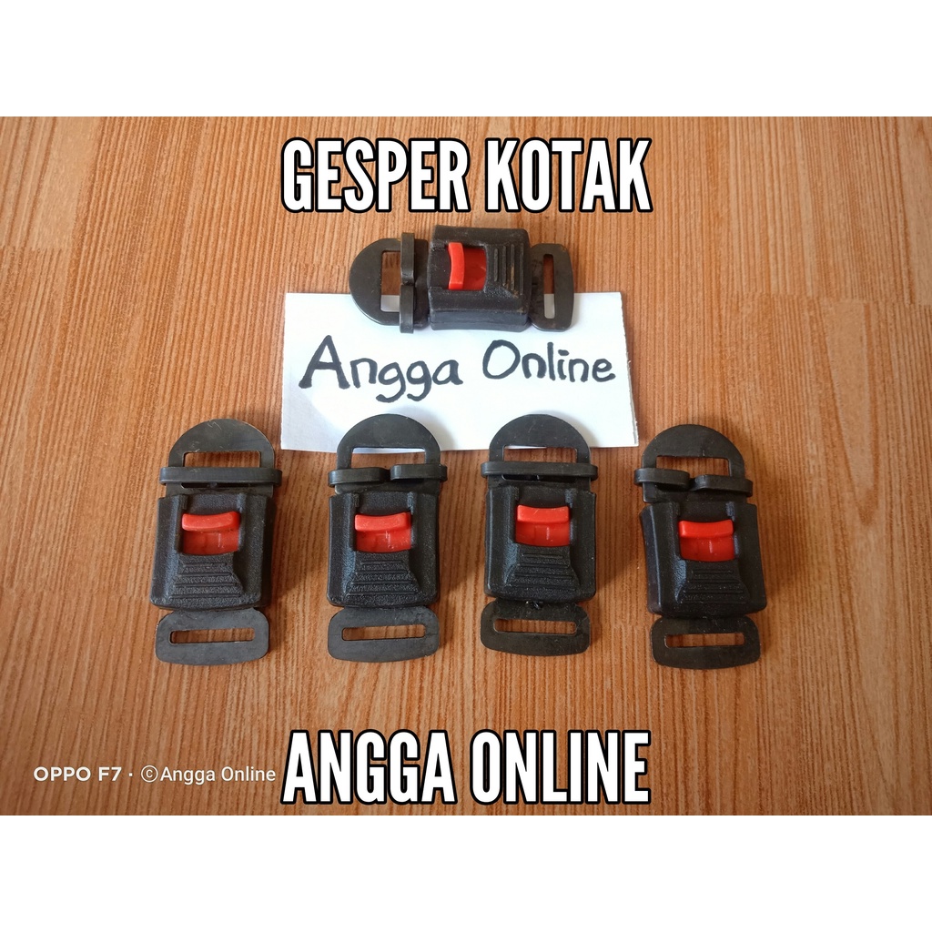 GESPER HELM BESI KOTAK UNIVERSAL, GESPER HELM BESI KOTAK