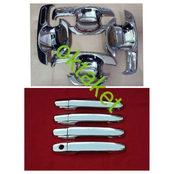 paket outer handle grand innova innova lama 2005-2015 platinum polos hitam chrome