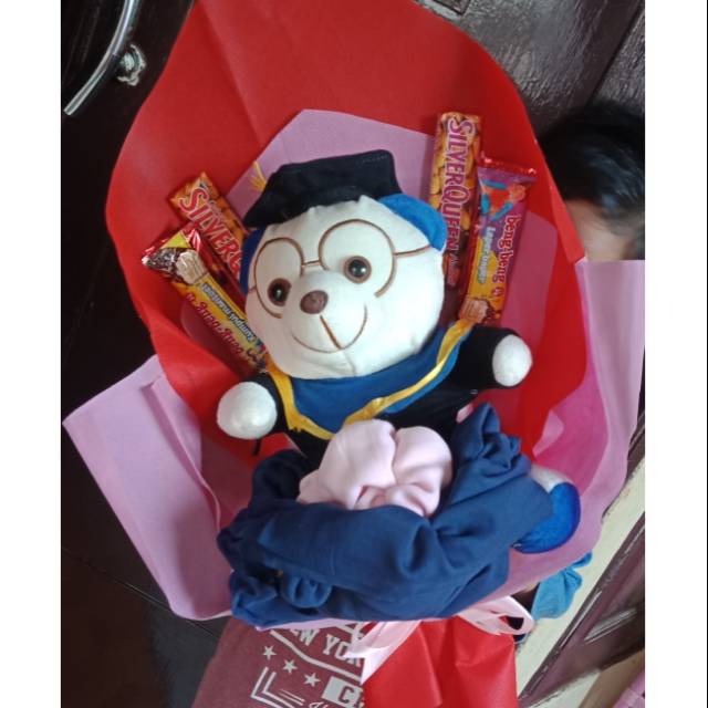 Buket hijab buket wisuda