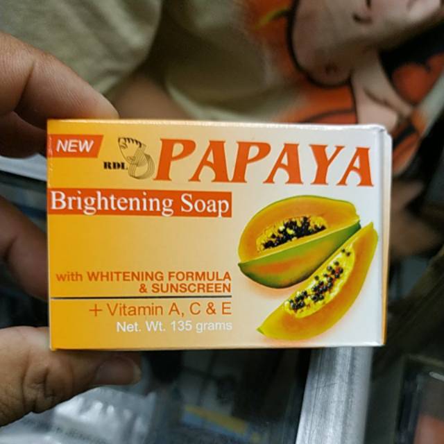 (1pc) SABUN PAPAYA RDL ASLI
