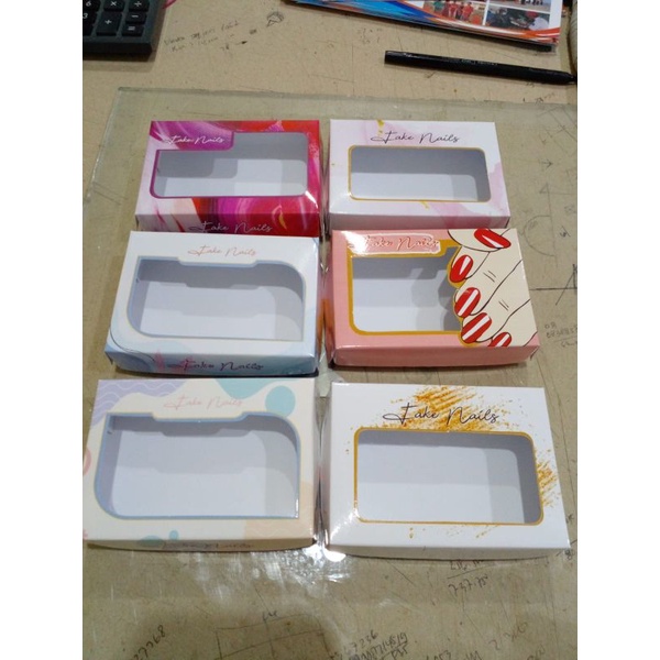 BOX KUKU PALSU / NAIL ART / KOTAK BOX SERBAGUNA