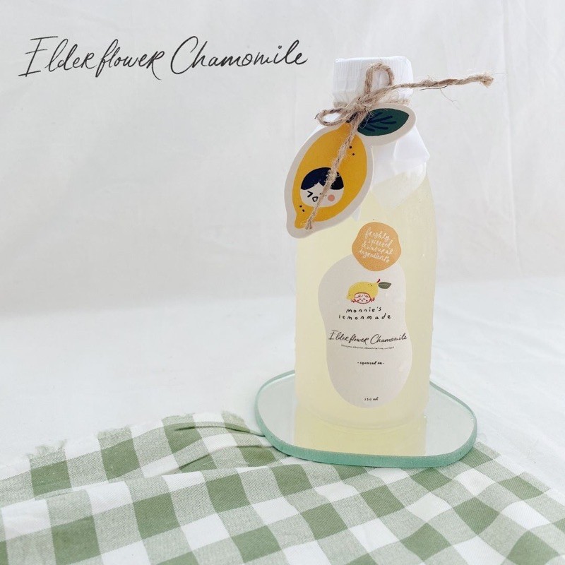 

eldeflower chamomile lemonade