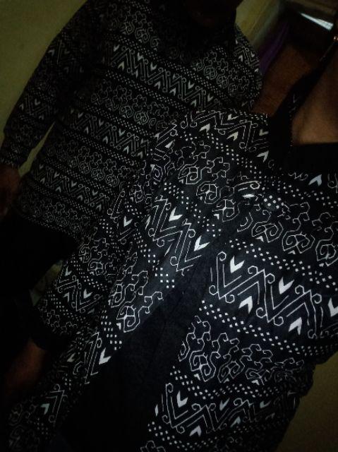 Batik Couple Original Motif Monocrome