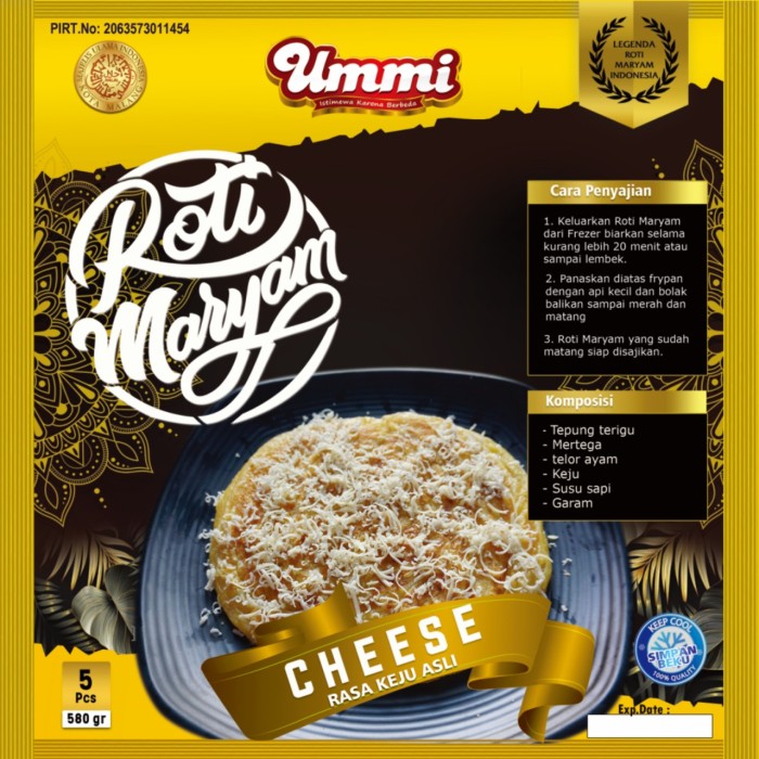 Termurah        Roti Maryam / Roti Cane / Roti maryam Keju Spesial - Roti Maryam Ummi