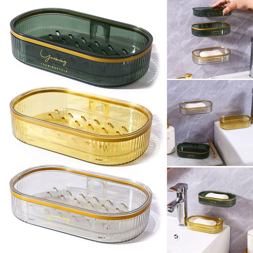 Populer Tempat Sabun Kreatif Perekat Diri Kamar Mandi Dapur Organizer INS Drain Soaps Shelf