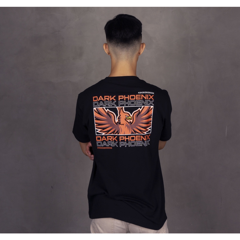 KAOS TSHIRT GAMING ESPORTS STAR INDONESIA DARK PHOENIX OFFICIAL