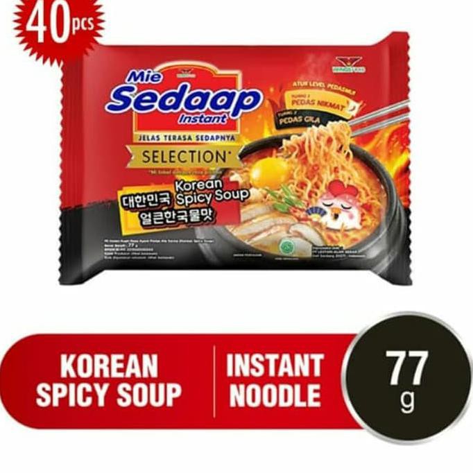 

Terlaris# Mie Sedap Korean Spicy Soup 1 Dus. Kuah