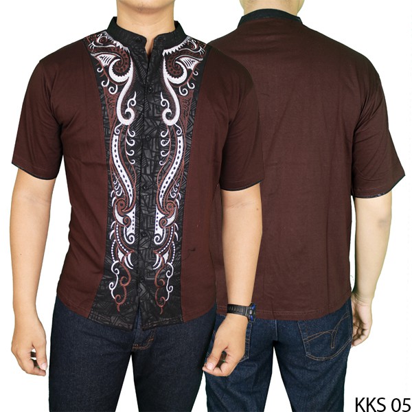 Baju Koko Elegan Katun