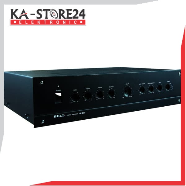 BOX BELL HK205 - Box Power Amplifier -  Crossover - Equalizer - Mixer dll