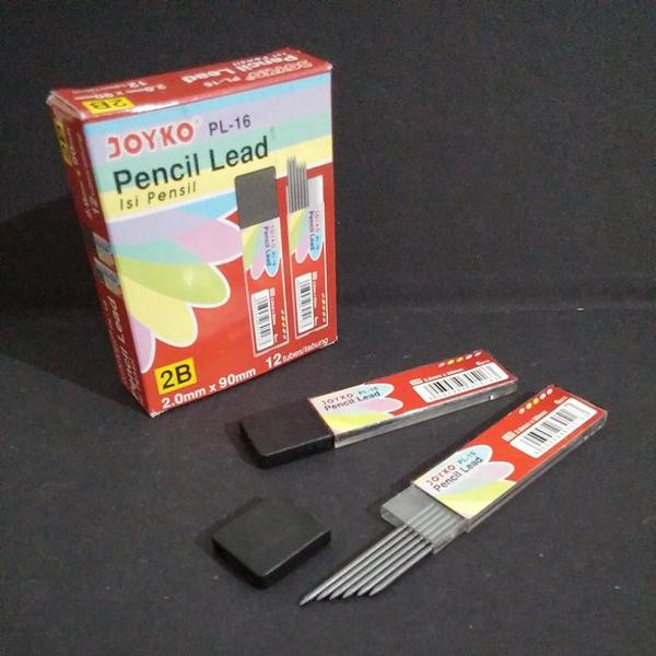 

Isi pensil mekanik Joyko 2mm PL-16/ Pencil mekanik/ Reffil Pencil