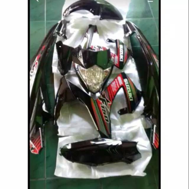 Full set Body Satria Fu Facelift Hitam