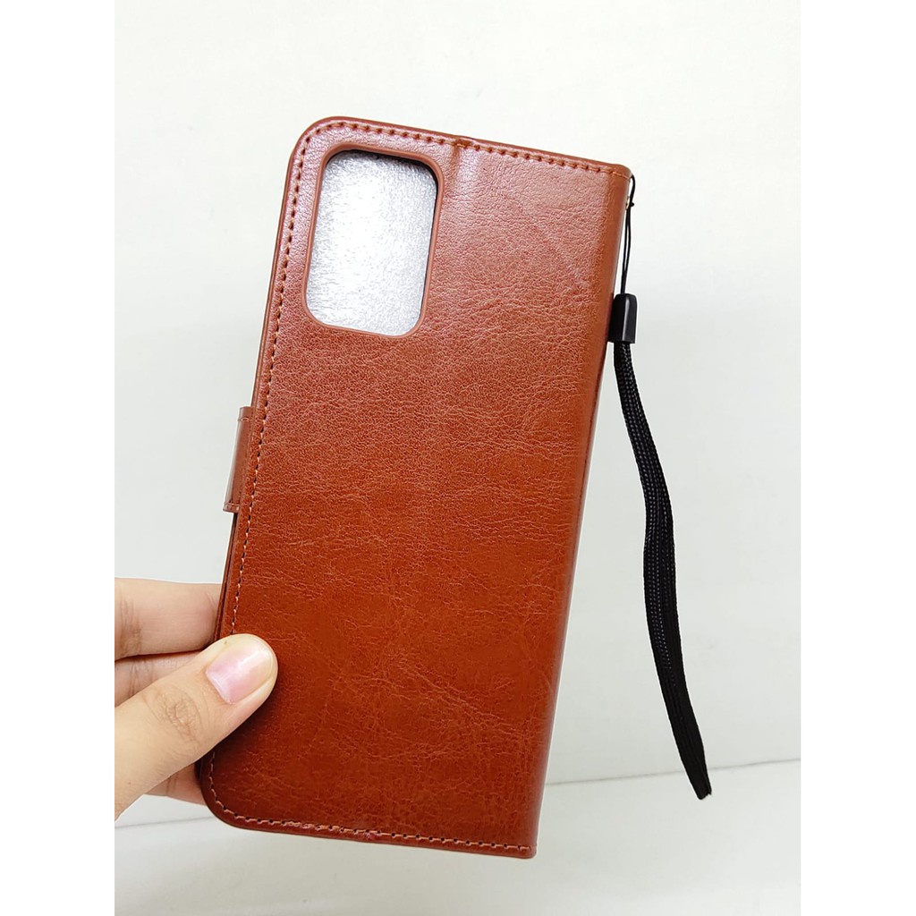 Flip Wallet Oppo A16 Oppo A54 4G FlipCover Leather Sarung HP Kulit with Slot Card