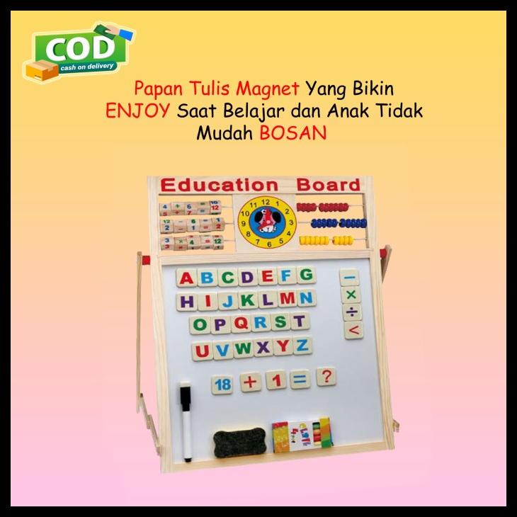 

PAPAN TULIS MAGNET DRAWING BOARD SEMPOA ALPHABET MAINAN EDUKASI ANAK KODE 985