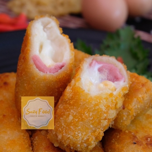 

Risol Mayones Viral Frozen Smoke Beef Telur Susu isi 5pcs, Creamy Home-made