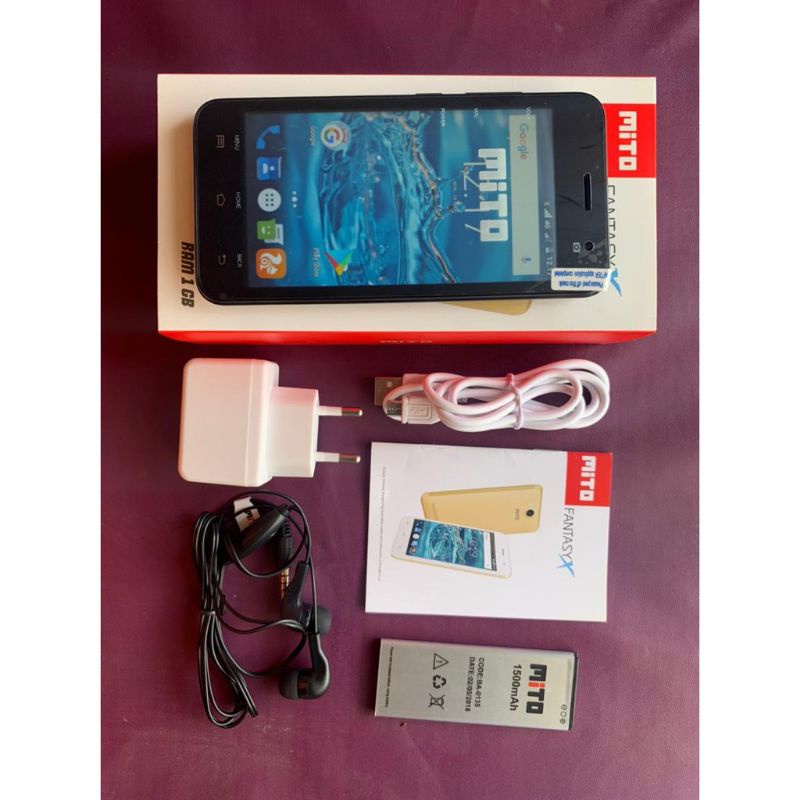 handphone mito Android A17 ram 1GB cuci gudang