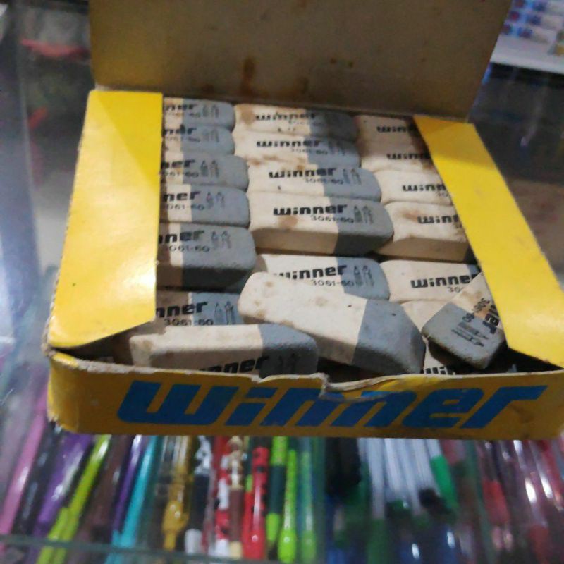 

WINNER 3061-60 Penghapus pulpen bolpen pena original / RAPIDO 4092-20 PENGHAPUS PENA ASLI