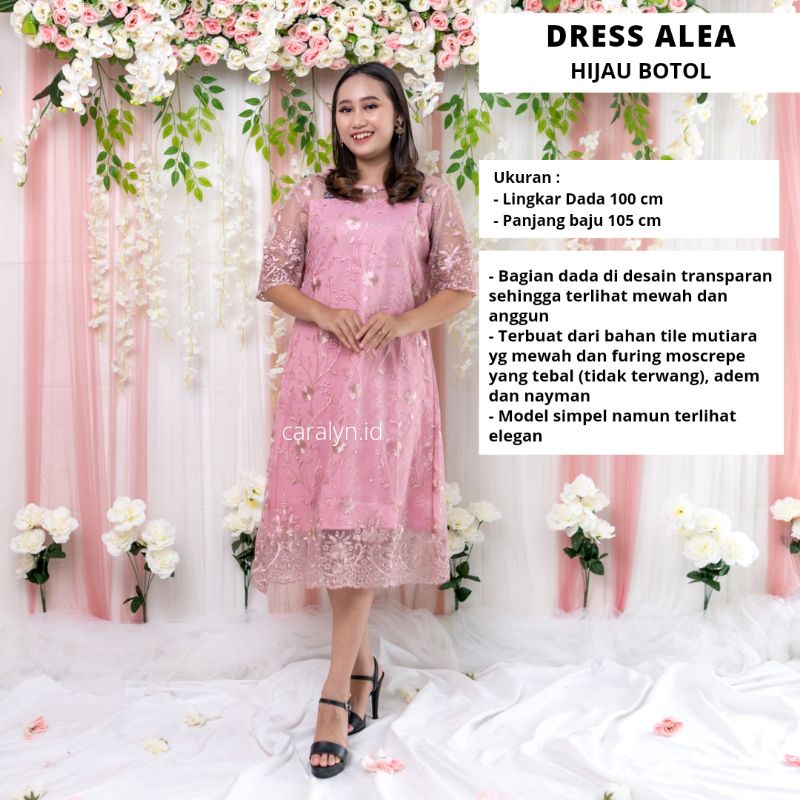 DRESS BRUKAT ALEA PESTA WANITA