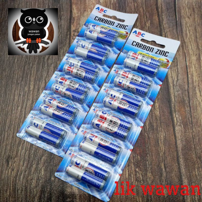 batery remot batery A3 batu kecil 1 pasang atau 2 pcs