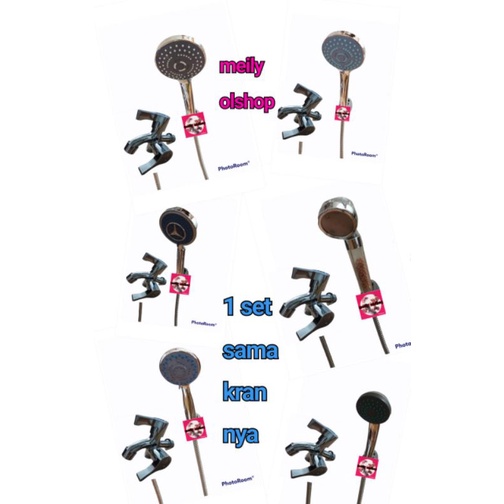 Paket Hand Shower + Kran Cabang / Kran Shower