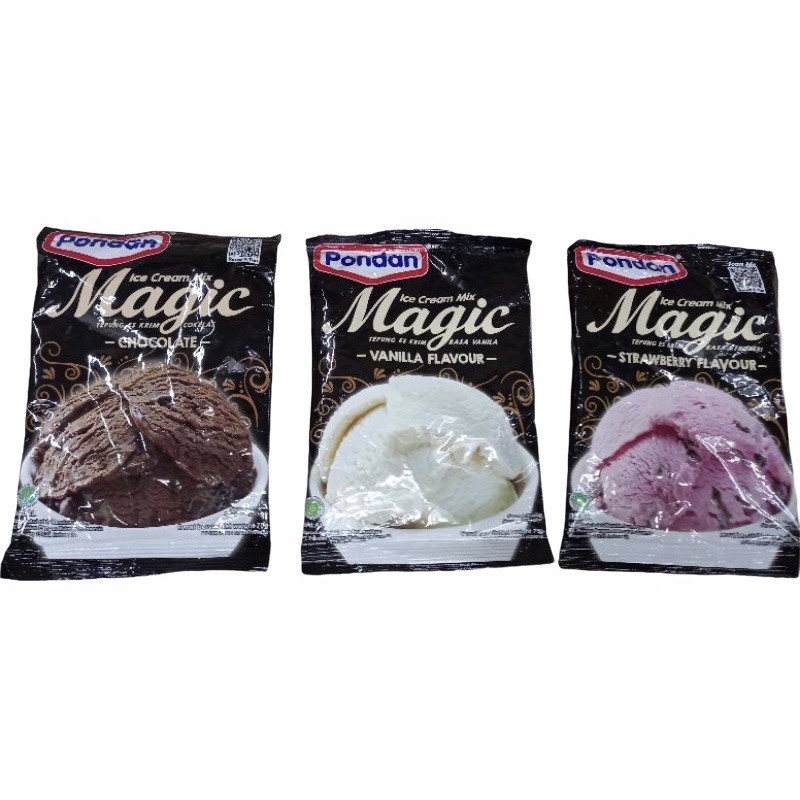 Pondan Magic Ice Cream Mix 75g