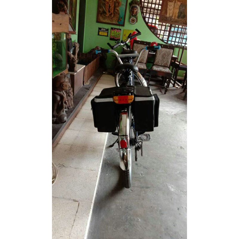 Tas belakang sepeda minion Tas pannier sepeda minion