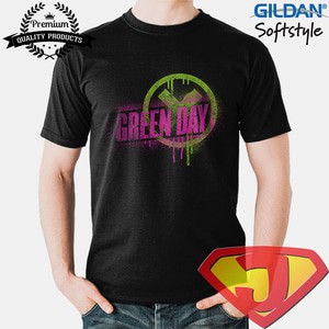 Kaos Band Rock Pria /  Original Gildan - Green Day