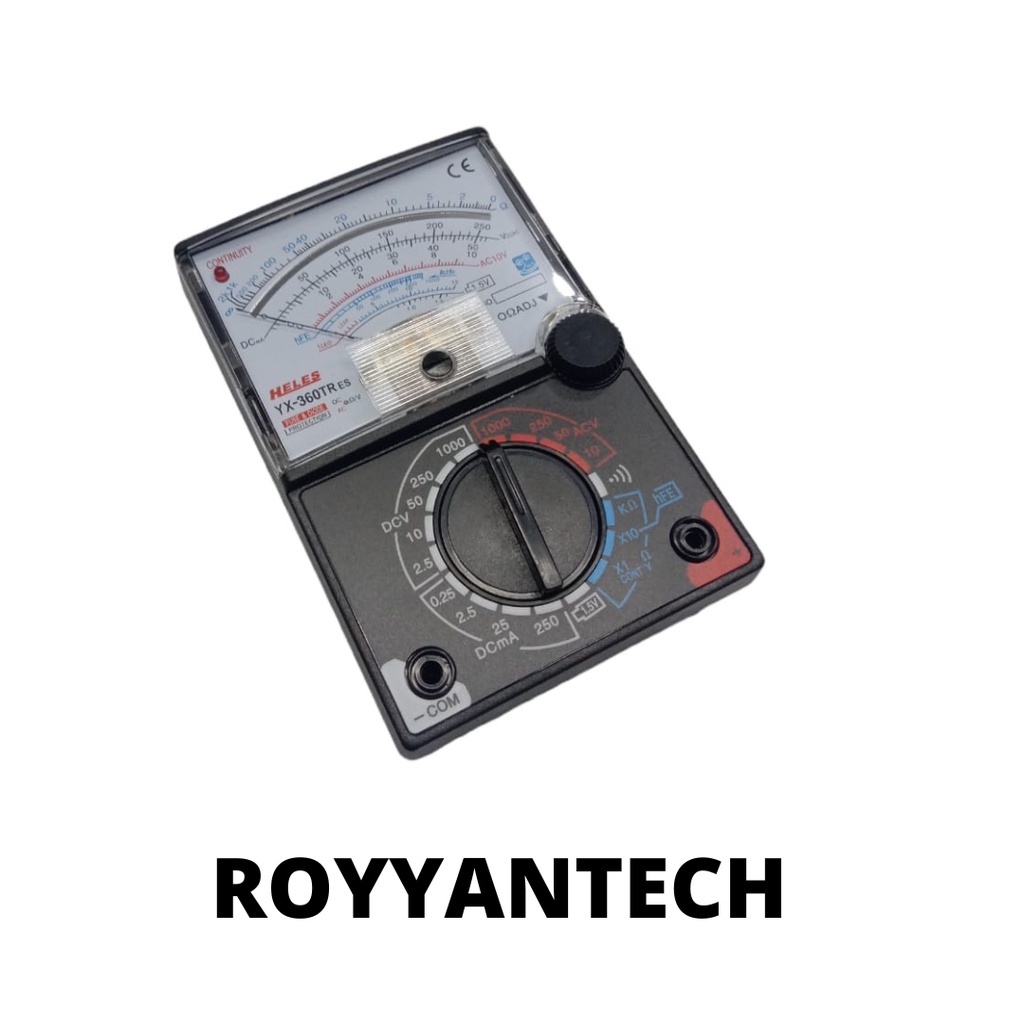 MULTIMETER HELES YX 360 TRES AVOMETER MULTITESTER YX-360 TRES HELES