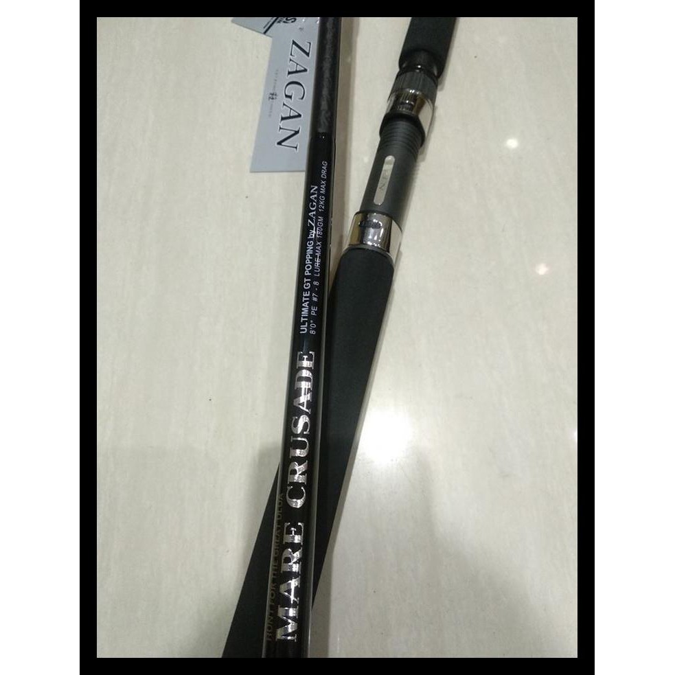 Termurah Zen X Ea Zagan Mare Crusade Ultimate Gt Popping Rod 802 - Pe 7-8 Best Seller