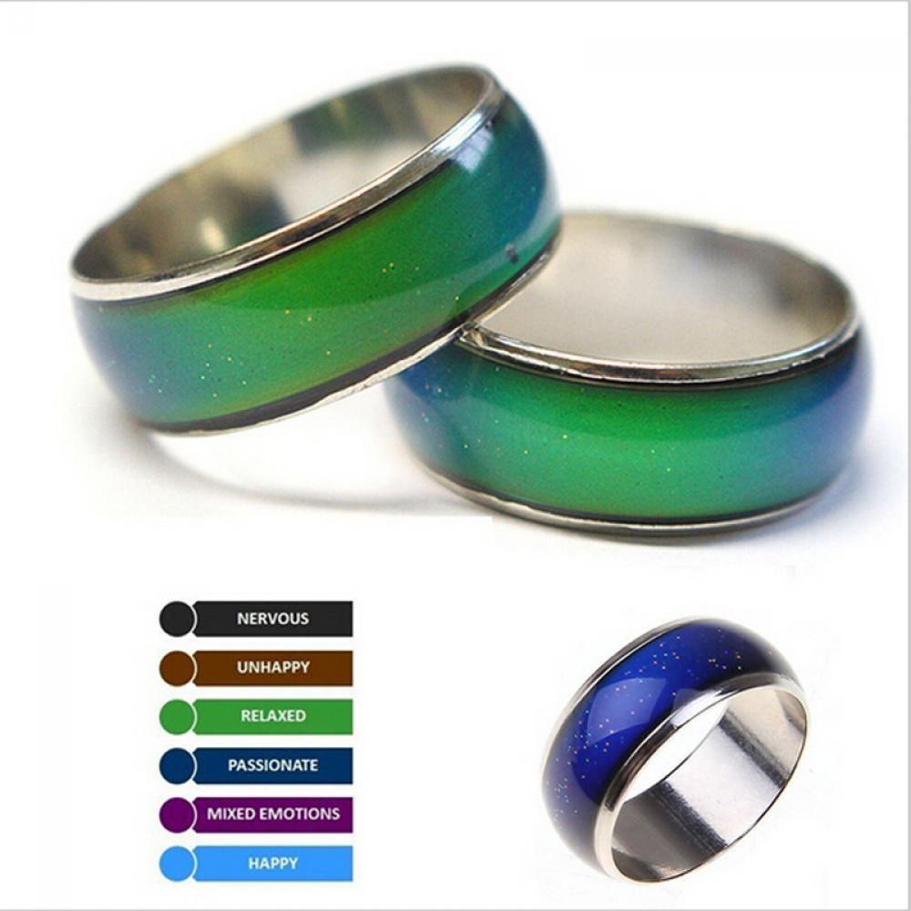 Lily Mood Ring Cincin Fashion Lover Unisex Pengatur Suhu