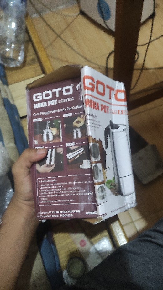 Espresso Maker Moka Pot Stainless Teko Kopi