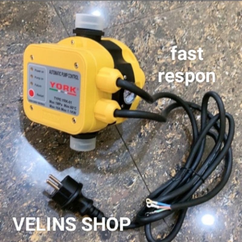 Pompa air otomatis Pressure control YORK-01