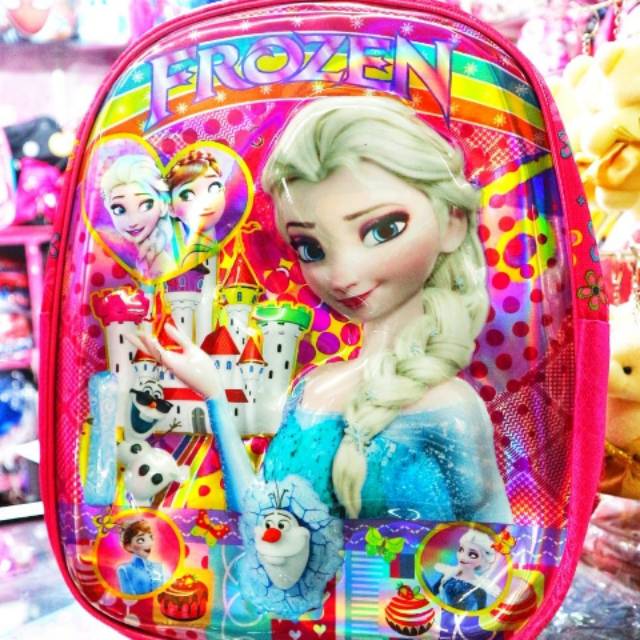 RANSEL ANAK FROZEN / TAS ANAK FROZEN / TAS KARAKTER FROZEN / FROZEN ELSA ANNA