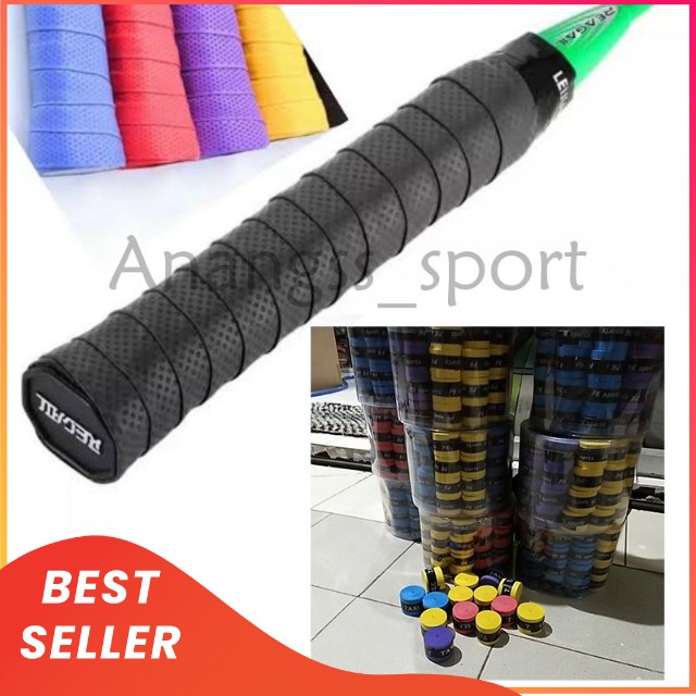 Handgrip Raket Badminton Grip Raket Bulutangkis Grip Joran Pancing Karet Motif Bintik