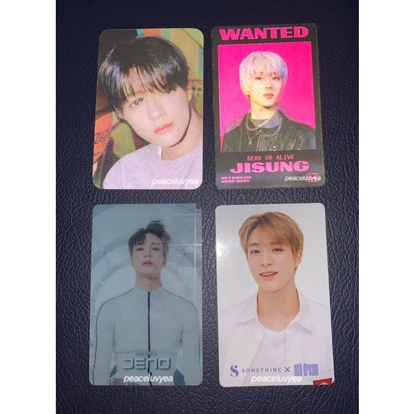 Jeno lenticular resonance pt 2, universe bene thai lzd, something hologram, jisung lenticular glitch