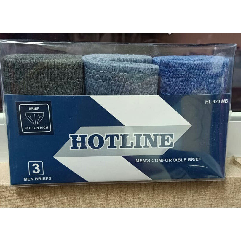 JH Celana Dalam Man Hotline 920 Termurah (ISI 3PC)