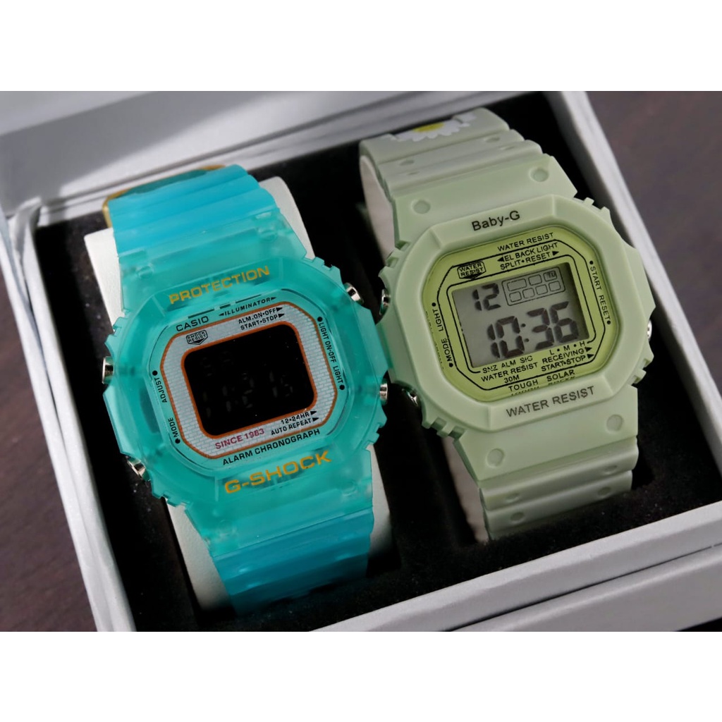 BISA COD✅ Jam tangan G shock dan BabyG Buy 1 get 1 free Box