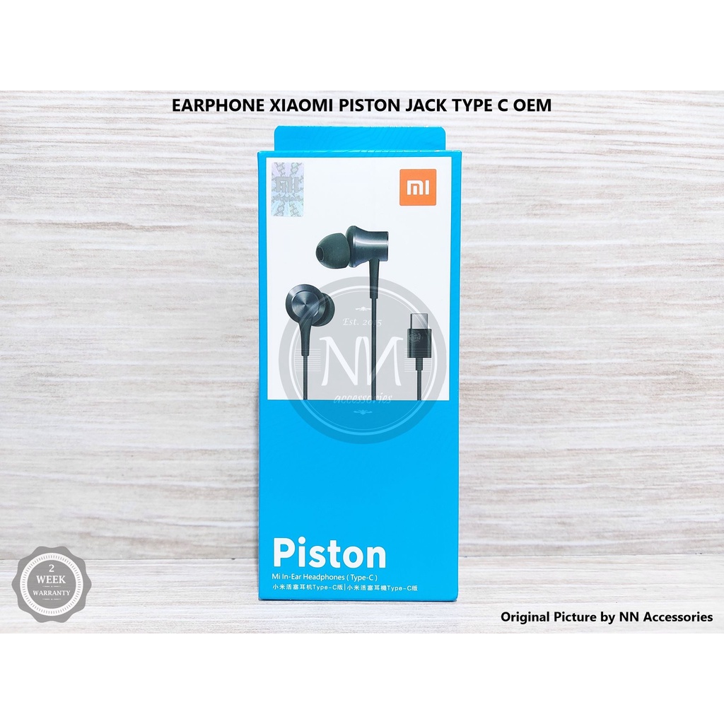 HEADSET EARPHONE XIAOMI PISTON TYPE C MI 8 9 10 10T 11 11T 11X 12 PRO ULTRA MI MIX 2 3 4 BLACK SHARK