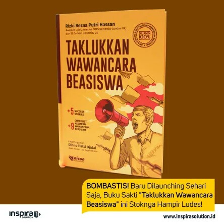 Buku Taklukkan Wawancara Beasiswa
