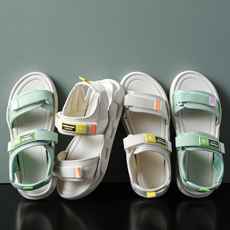 SANDAL GUNUNG FASHION BUNGA 2 STRAP IMPORT