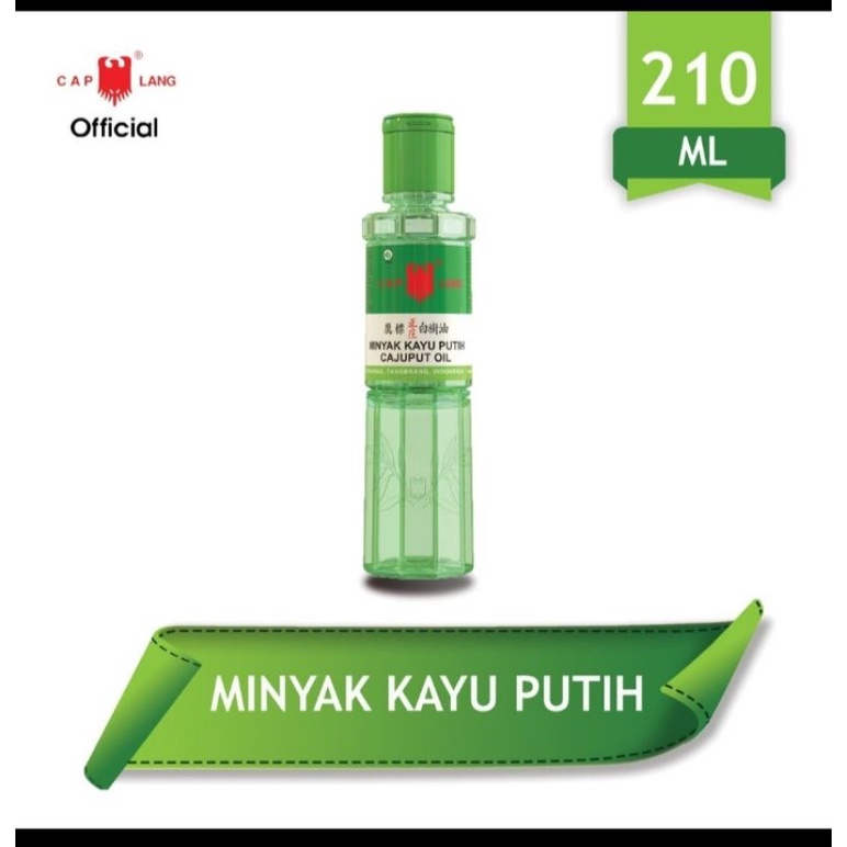 CAP LANG MINYAK KAYU PUTIH  210ML