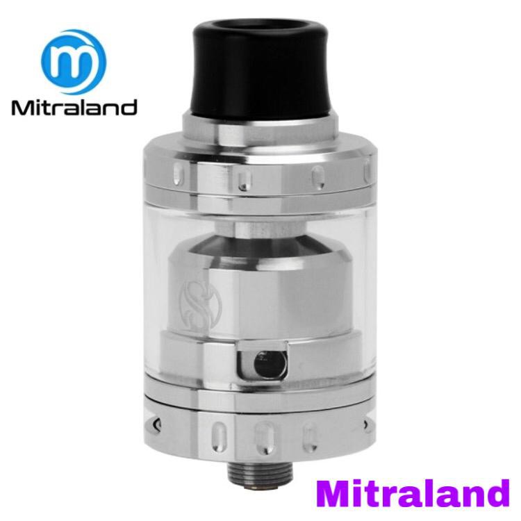 Augvape Merlin Mini 24 RTA Atomizer WARNA SILVER [Clone]