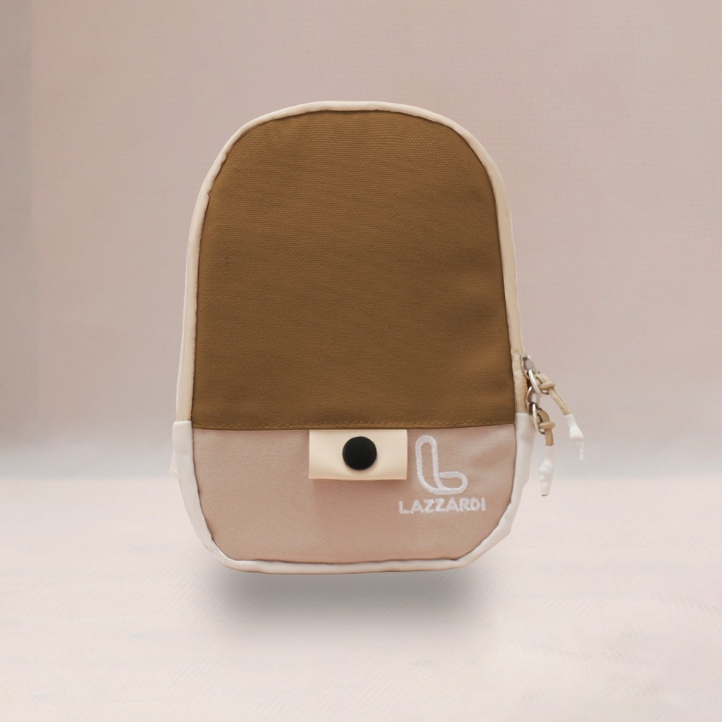 NOON CAPPUCINO |ManNeedMe X LAZZARDI| Tas Handphone Wanita Sling Bag HP ORIGINAL