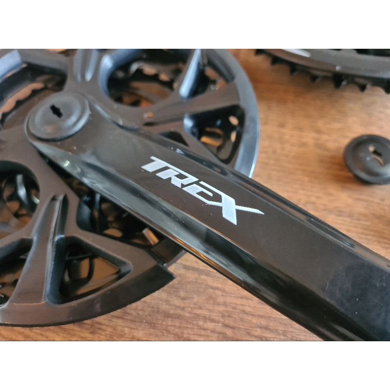 Crank Sepeda Trex Gir Tengah Rotel Speda MTB Federal Triple Chainring Chain Ring