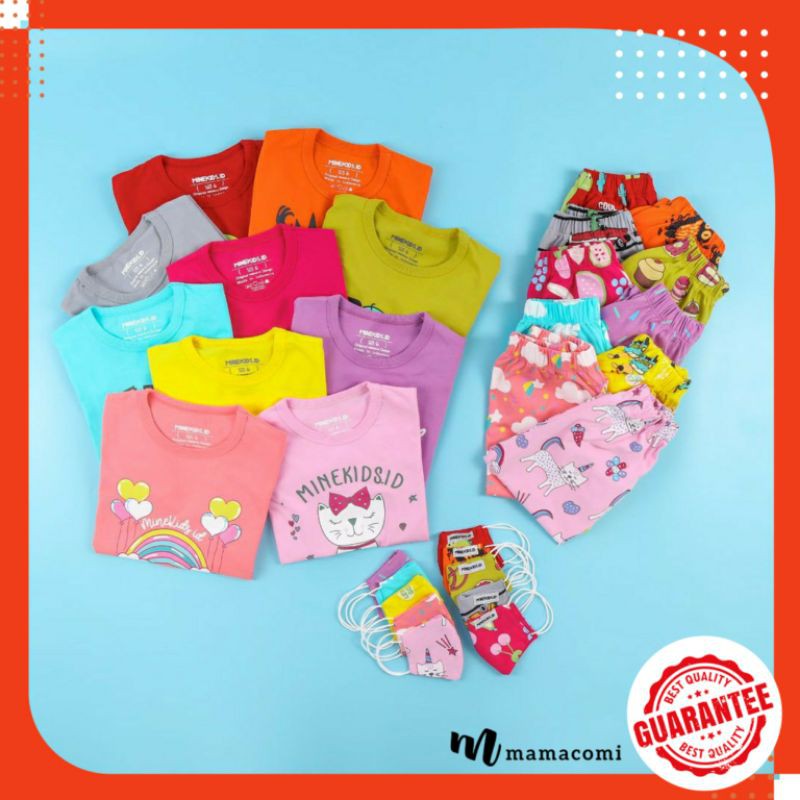 MINEKIDS ID Setelan Pajamas Anak FREE MASKER