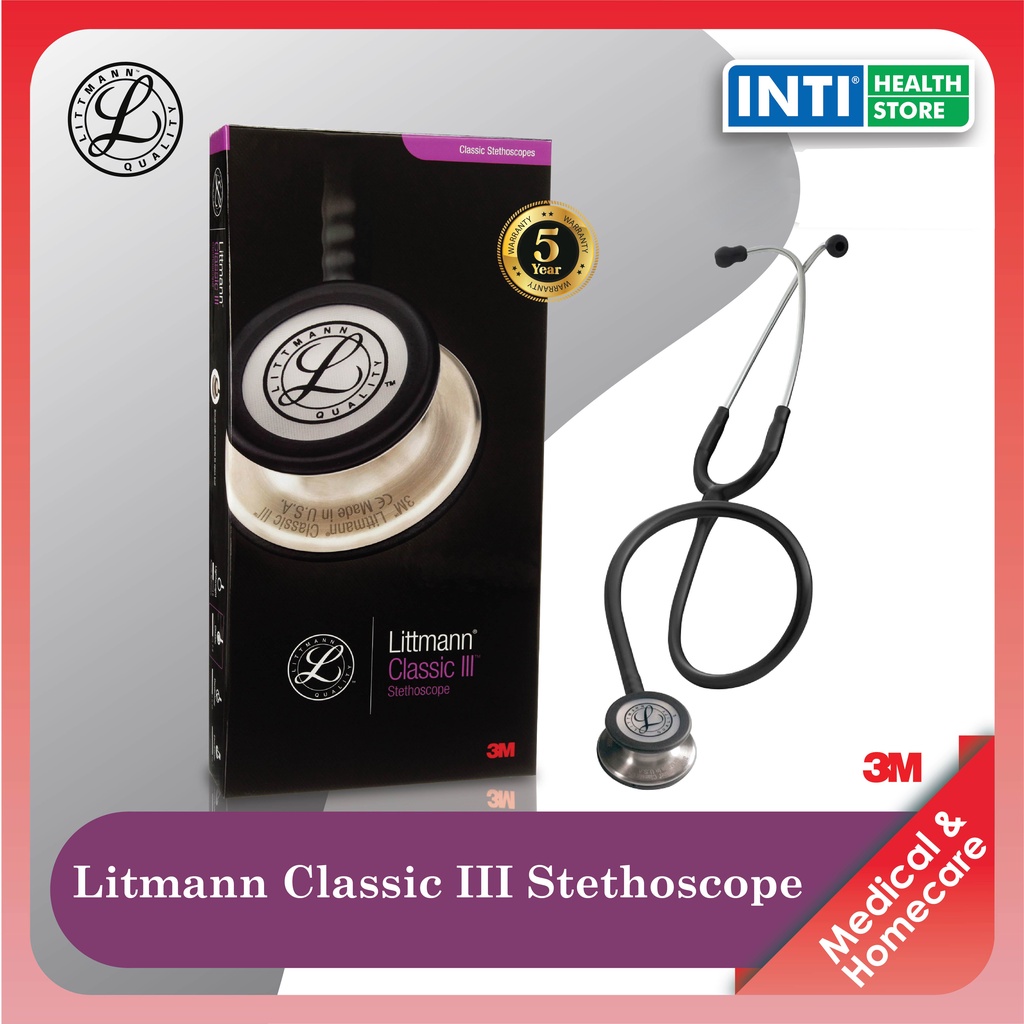 Littmann | Stethoscope Classic III | Dual Membran | Burgundy | Black | Grey