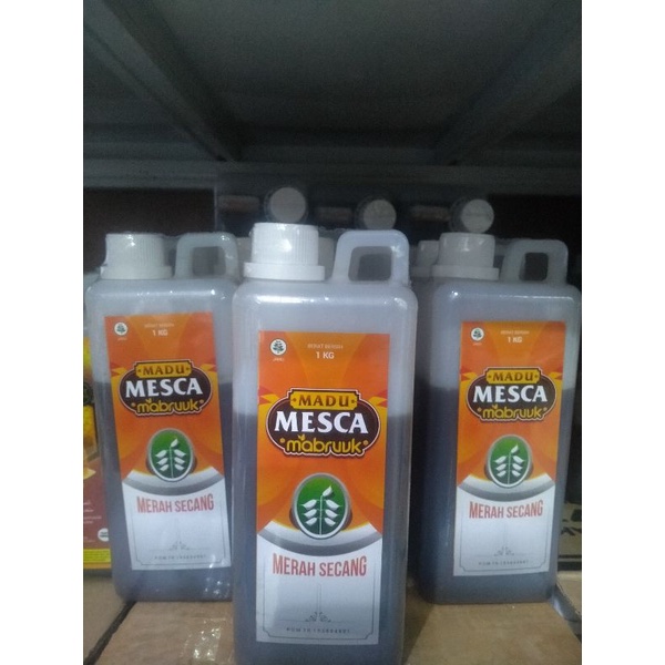 

Madu Mesca Merah Sencang kemasan 1 kg Madu Murni